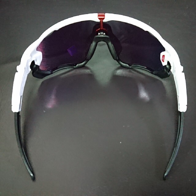 Oakley(オークリー)のオークリーJawbreaker Polished White PrizmRoad スポーツ/アウトドアの自転車(ウエア)の商品写真