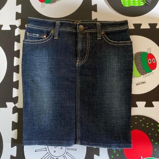 リーバイス(Levi's)のLEVI’S スカート ネイビー デニム またまた値下げしました(ひざ丈スカート)