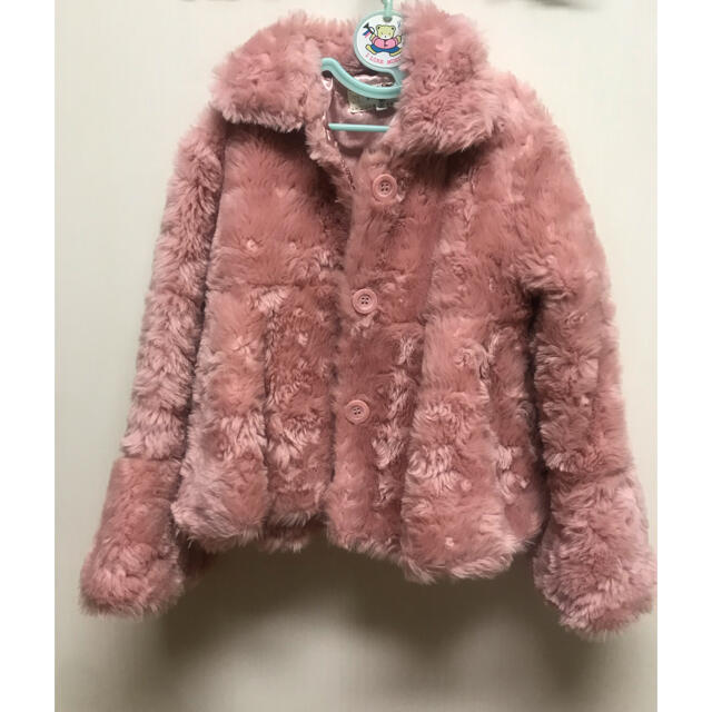 anyFAM(エニィファム)の子供用　ファーコート キッズ/ベビー/マタニティのキッズ服女の子用(90cm~)(コート)の商品写真