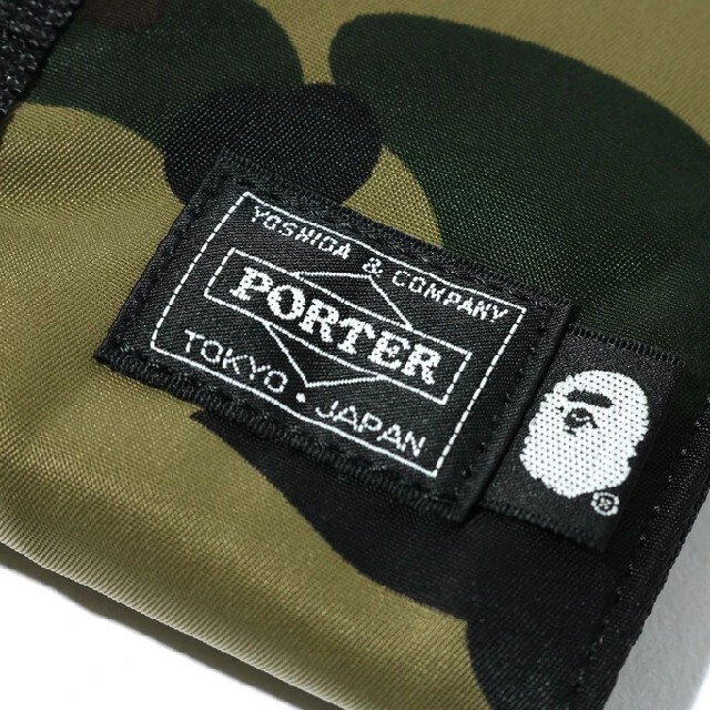 【 BAPE X PORTER 】1ST CAMO WALLET折り財布