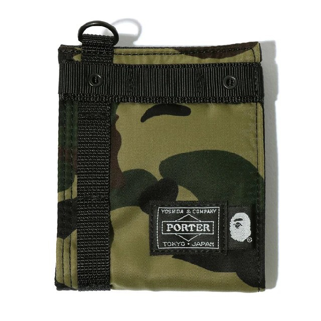 【 BAPE X PORTER 】1ST CAMO WALLET 1