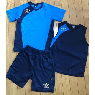 アンブロ(UMBRO)のumbroアンブロ ジュニア150 3点セット 半袖 タンクトップ　短パン(その他)