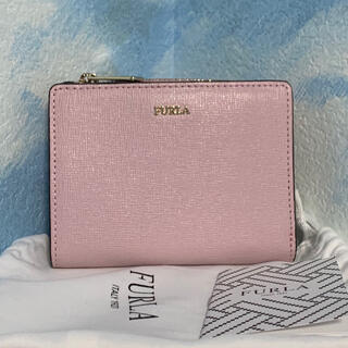 フルラ(Furla)の春色ピンク✨新品フルラ 二つ折り財布 BABYLON ピンク 正規品(財布)