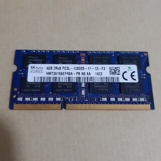 ddr3L 4G 12800s(PCパーツ)