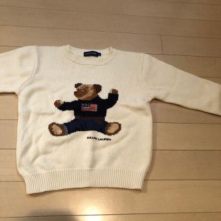 ラルフローレン(Ralph Lauren)のラルフローレン　110 綿ニットセーター(ニット)