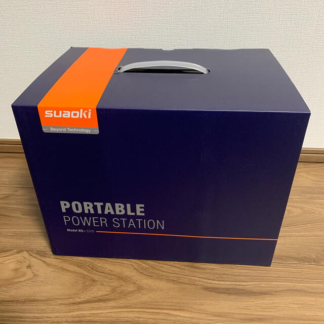 【新品】　suaoki ポータブル電源　s370