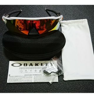 オークリー(Oakley)のオークリー Radar EV Path Polished White Prizm(ウエア)