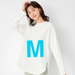 ジーユー(GU)の【オンライン完売】ラウンドヘムロングスリーブT(長袖)(Tシャツ(長袖/七分))