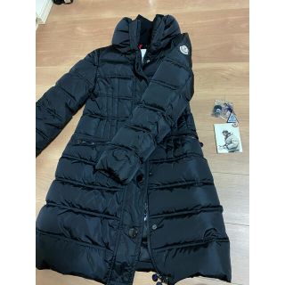 モンクレール(MONCLER)の3日迄最終価格 モンクレール ダウンコート ブラック 164 14A 百貨店(ダウンコート)