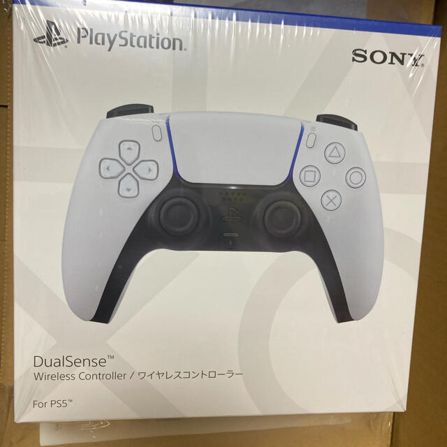 家庭用ゲーム機本体【PS5】ワイヤレスコントローラー【DualSense】