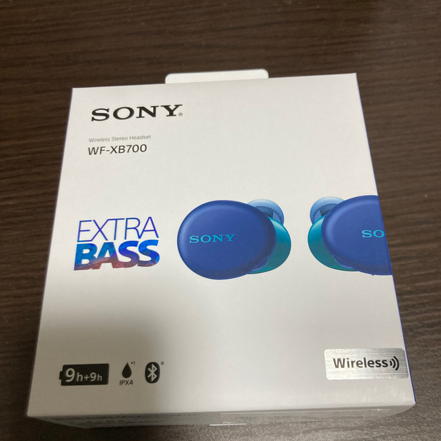 SONY(ソニー)のSONY ワイヤレスイヤホン WF-XB700  スマホ/家電/カメラのオーディオ機器(ヘッドフォン/イヤフォン)の商品写真