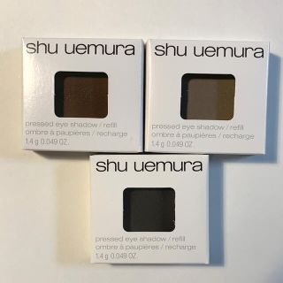 シュウウエムラ(shu uemura)のシュウウエムラ　プレスド　アイシャドー黒のみ(アイシャドウ)