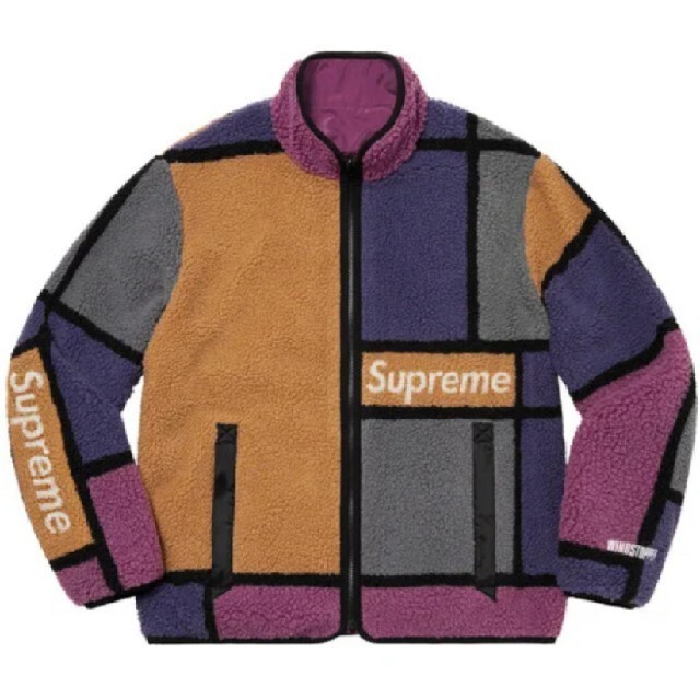 ジャケット/アウターsupreme　Reversible Colorblocked Fleece