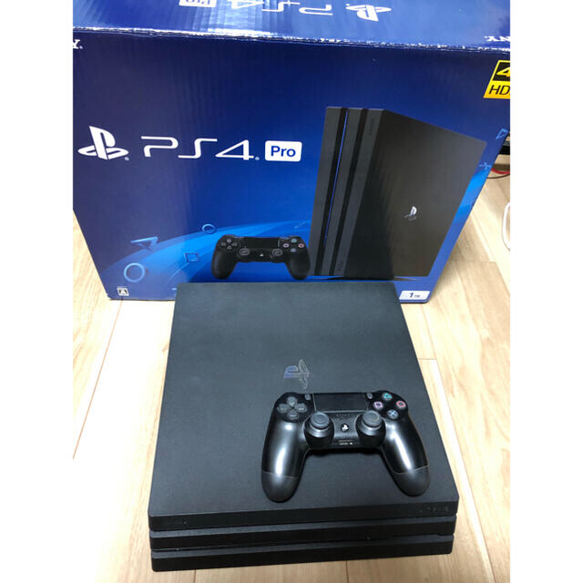 PlayStation4 - SONY PlayStation4 Pro 本体 CUH-7100BB01の通販 by alwaysonces's shop｜プレイステーション4ならラクマ