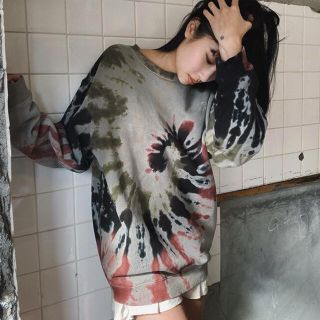 juemi Tie Dyed Pigment Sweat(トレーナー/スウェット)