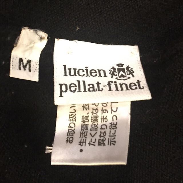 Lucien pellat-finet(ルシアンペラフィネ)のルシアンペラフィネ カシミヤ ニット トップス  SIZE M ブラック レディースのトップス(ニット/セーター)の商品写真