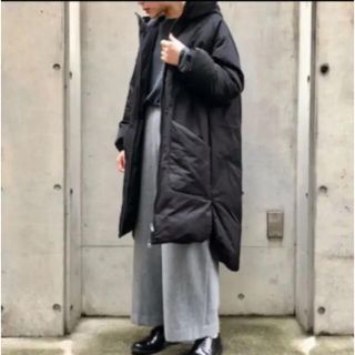 ENFOLD MELTON×DOWN COAT ロングダウンコート　エンフォルド