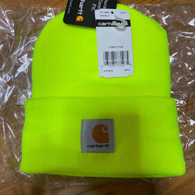 carhartt(カーハート)の新品タグ付き　カーハート ニット帽　ワッチキャップ メンズの帽子(ニット帽/ビーニー)の商品写真