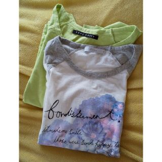 シュカ(shuca)のカットソー Tシャツ 2着セット(Tシャツ(長袖/七分))