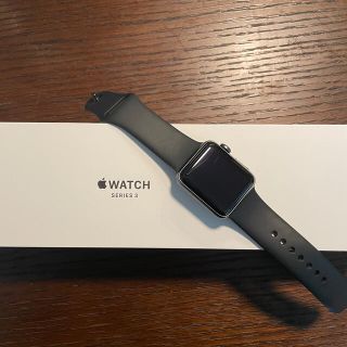 アップル(Apple)の【美品】Apple Watch series3 38mm GPS model(腕時計(デジタル))