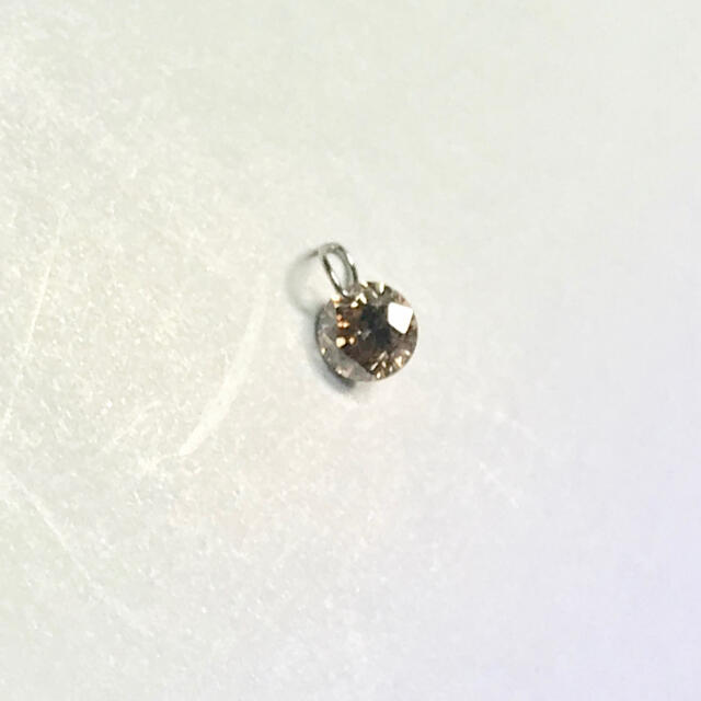 レーザーホール ブラウンダイヤモンド 0.25ct 天然ダイヤモンド