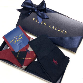 ポロラルフローレン(POLO RALPH LAUREN)のメンズ 新品 ラルフローレン ビジネスソックス 2組(ソックス)