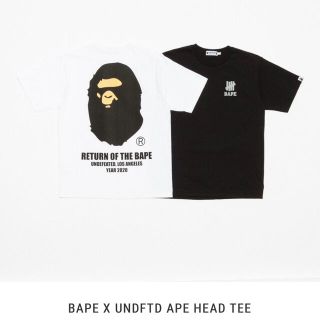 アンディフィーテッド(UNDEFEATED)のundefeated bape tee(Tシャツ/カットソー(半袖/袖なし))