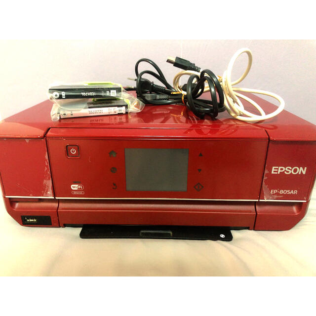 EPSON(エプソン)の【最終値下げ】EPSON  エプソン　プリンター　EP805AR スマホ/家電/カメラのPC/タブレット(PC周辺機器)の商品写真