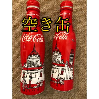 コカコーラ(コカ・コーラ)のコカコーラ　空き缶　パリ　カルチェラタン(その他)