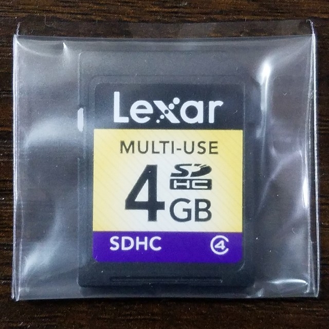 Lexar(レキサー)のLexar SD カード 4GB スマホ/家電/カメラのスマホ/家電/カメラ その他(その他)の商品写真