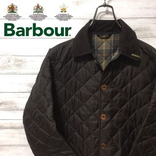 バーブァー(Barbour)の激レア イギリス製 バブアー キルティングジャケット コーデュロイ ピンズ(ブルゾン)