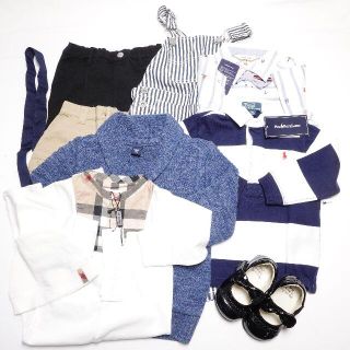 ポロラルフローレン(POLO RALPH LAUREN)の未使用♪子供服7着セットまとめBURBERRY BABYGAP POLO他(ジャケット/上着)