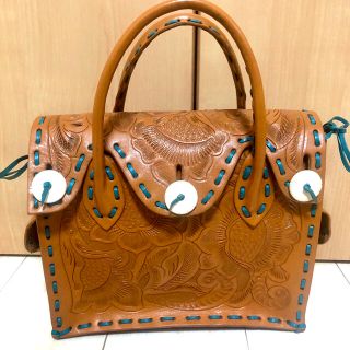 グレースコンチネンタル(GRACE CONTINENTAL)のCARVINGTRIBES bag 限定で一点ものです。(トートバッグ)