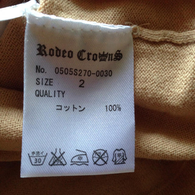 RODEO CROWNS(ロデオクラウンズ)のロデオクラウンズ Tシャツ レディースのトップス(Tシャツ(半袖/袖なし))の商品写真