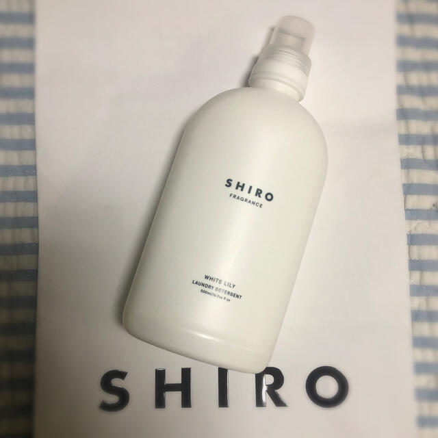 shiro - 一部店舗のみ取扱 SHIRO ホワイトリリー ランドリーリキッド 500mLの通販 by 22's shop｜シロならラクマ