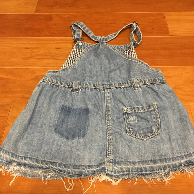 ZARA KIDS(ザラキッズ)のジャンパースカート　ZARAﾍﾞﾋﾞｰｶﾞｰﾙ 86cm キッズ/ベビー/マタニティのベビー服(~85cm)(ワンピース)の商品写真