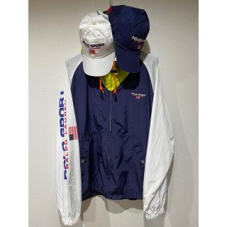 ポロラルフローレン(POLO RALPH LAUREN)の新品タグ付き ポロスポーツ ジャケット キャップ セット(ナイロンジャケット)