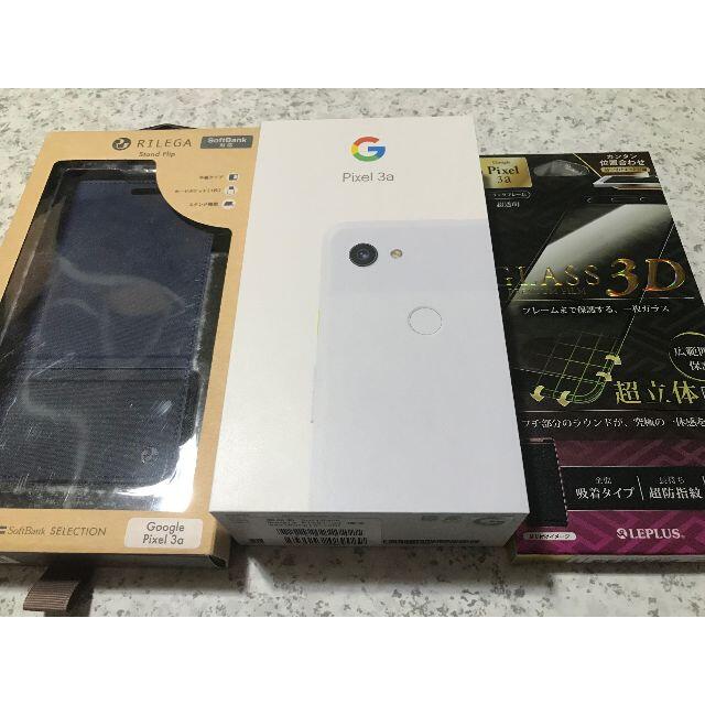 新品☆Google pixel3a 64GB Purple-ish☆ロック解除済スマートフォン/携帯電話