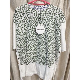 【値下げしました】ミキオサカベ　flower sleeve shirt