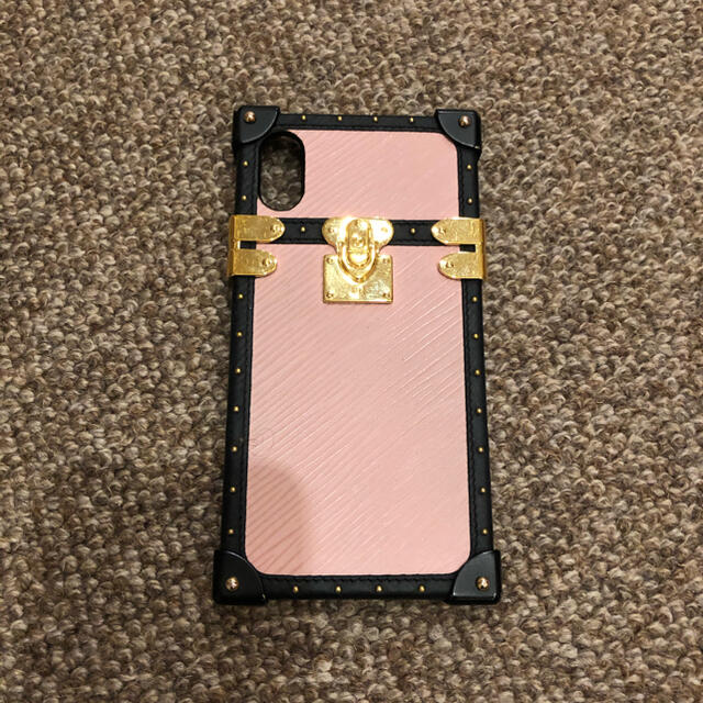 iPhoneケース　LOUIS VUITTON  アイトランク　X XS ピンク