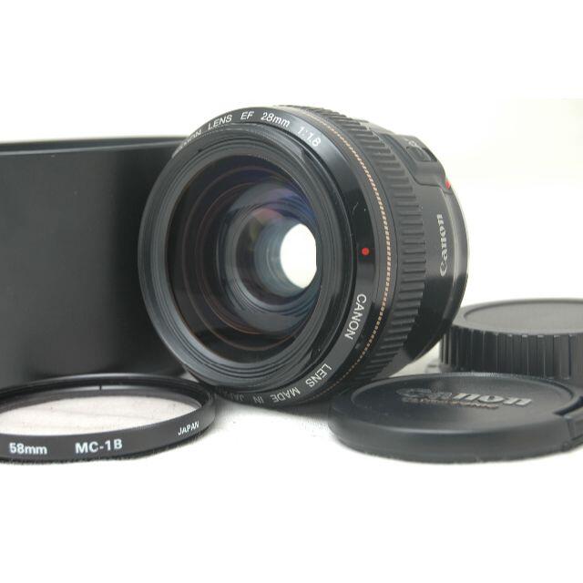 【現状品】CANON LENS EF 28mm F1.8 USM