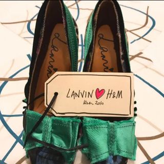 ランバン(LANVIN)のLANVIN × H&M　コラボパンプス(ハイヒール/パンプス)