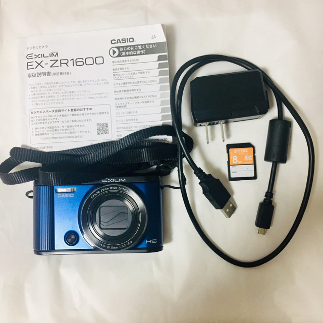 デジタルカメラ EXILIM EX-ZR1600 コンパクトデジタルカメラ
