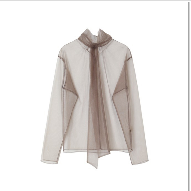 シースルートップス Tulle Bow Tie Top | フリマアプリ ラクマ