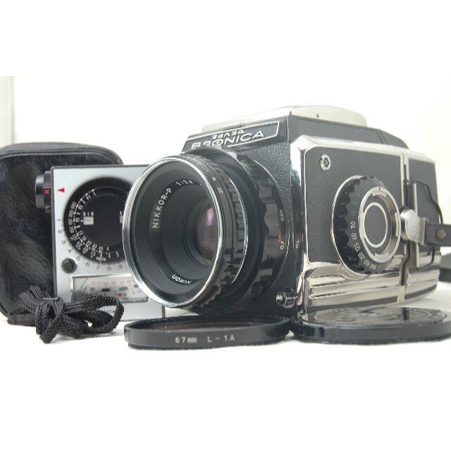 スペシャルオファ ZENZA F2.8 75mm NIKKOR-P 後期型 S2 BRONICA フィルムカメラ