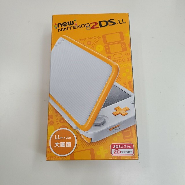 ずっと気になってた 任天堂 2DSLL　オレンジ×ホワイト Nintendo 【激レア】New - 携帯用ゲーム機本体