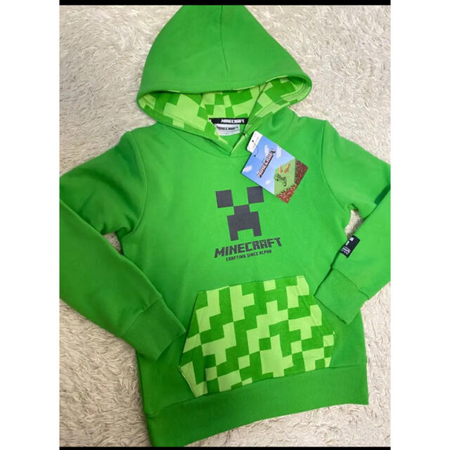 新品マイクラ☆クリーパー GU ユニクロ スーパーマリオ ポケモン レゴ キッズ/ベビー/マタニティのキッズ服男の子用(90cm~)(その他)の商品写真