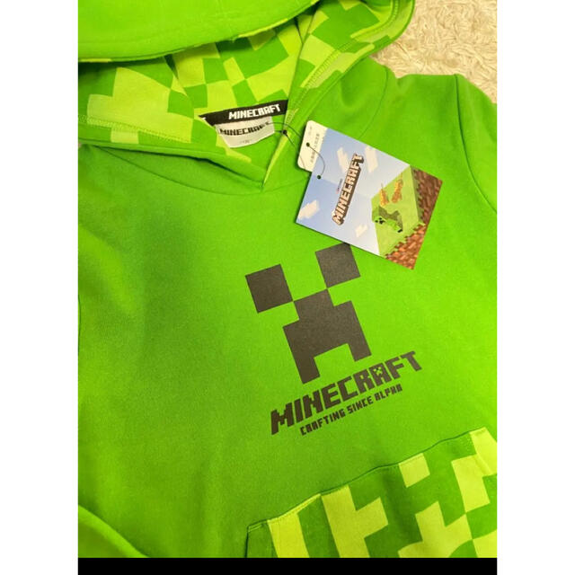 新品マイクラ☆クリーパー GU ユニクロ スーパーマリオ ポケモン レゴ キッズ/ベビー/マタニティのキッズ服男の子用(90cm~)(その他)の商品写真