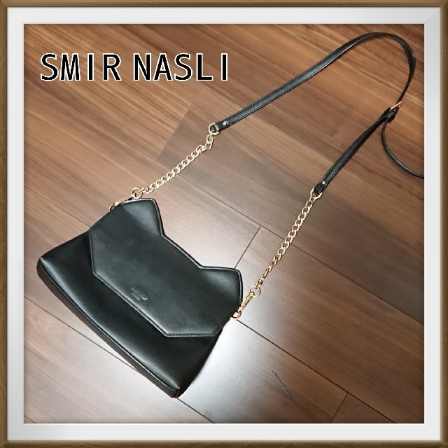 SMIR NASLI(サミールナスリ)のSMIR NASLI  cat shoulder サミールナスリ レディースのバッグ(ショルダーバッグ)の商品写真