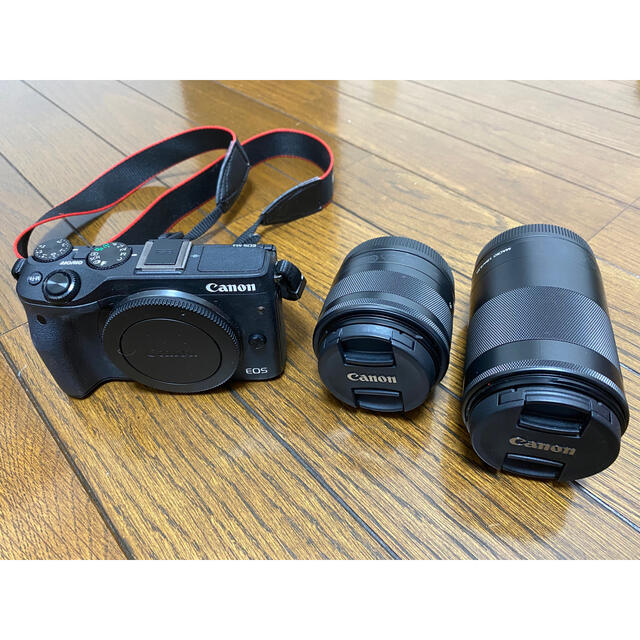 Canon EOS M3 Wズームキット BK一眼レフ